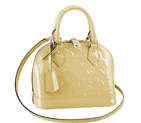2014 Louis Vuitton Alma BB LG MONOGRAM VERNIS M90104