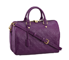 2014 Louis Vuitton Speedy Bandouliere 30 LG MONOGRAM EMPREINTE M41027 M41027