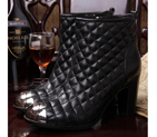 2014 New Arrivals Chanel Winter Short Boots CHW0570