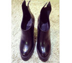 2014 New Arrivals Chanel Winter Waterproof high-heeled boots CHW0615
