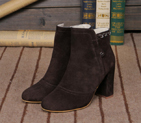 2014 New Arrivals Chanel Winter short Boots CHW0581