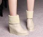 2014 chrome hearts Winter High-heeled boots CHW0011