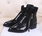 2015 Alexander women Stone stripes Tip boots AXD0047