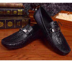 2015 Armani men Crocodile stripes shoes AMS0007