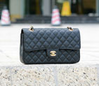 2015 Chanel 1112 Flap Bag Caviar Leather Apricot with Gold