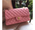 2015 Chanel 2.55 Series Flap Bag Original Sheepskin Leather 1112 Pink with Gold