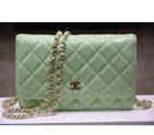 2015 Chanel A33814 Black Original Patent Leather mini Flap Bag Gold A33814