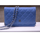 2015 Chanel A33814 Lavender Caviar Leather mini Flap Bag Silver A33814