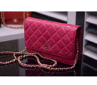 2015 Chanel A33814 Rose Original Patent Leather mini Flap Bag Silver A33814