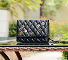 2015 Chanel Badge Mini Bag Flap Shoulder Bag Calfskin Leather A80442 A80442