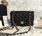 2015 Chanel Classic Flap Bags Green Original Cannage Patterns A1116 Gold A1116