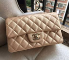 2015 Chanel Classic Flap Bags Original Caviar leather A1116 in Gold with Gold
