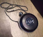 2015 Chanel Plexiglass Globe Clutch Bag Black A2915629
