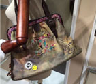2015 Chanel Washed Fabric shoulder Bags A92788 A92788