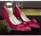 2015 Dior women silk satin high-heeled shoes DSW0135