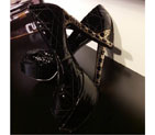 2015 Dior women spring patent leather high-heeled shoes DSW0129