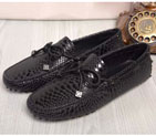 2015 Dolce&Gabbana men snake stripes casual shoes DGM0011