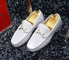 2015 Ferragamo men shoes in patent leather LFM0011