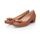 2015 Ferragamo patent leather bow shoes LFWS0028