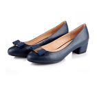 2015 Ferragamo patent leather bow shoes LFWS0019