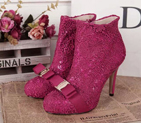 2015 Ferragamo women Lace Boots LFWS0052