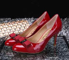 2015 Ferragamo women patent leather high-heeled shoes LFWS0069