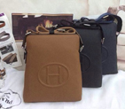 2015 Hermes Briefcase Original Calf Leather H62185 Small Blue H62185