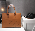 2015 Hermes Briefcase Original Grainy Leather H8065 Wheat H8065