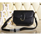 2015 Hermes Cherche Midi Bag Calfskin Leather H1518 Black H1518