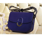 2015 Hermes Cherche Midi Bag Calfskin Leather H1518 Blue H1518