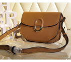 2015 Hermes Cherche Midi Bag Calfskin Leather H1518 Wheat H1518