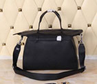 2015 Hermes Oxer Top Handle Messenger Bag H8096 Black H8096
