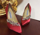 2015 Manolo Blahnik(MB) women Rhinestone high-heeled shoes MB0016