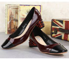 2015 Miu Miu new Arrivals Patent leather shoes BMS0064