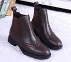 2015 Prada women Embossed floral pattern Boots PSW0116