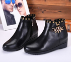 2015 Valentino women Rivet diamond boots VN0041