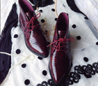2015 Valentino women Stone striped pointed straps high-top boots VN0033