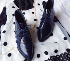 2015 Valentino women Stone striped pointed straps high-top boots VN0034