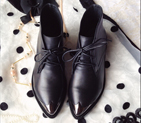 2015 Valentino women pointed straps boots VN0037
