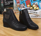 2015 chanel New Arrivals Rivet Boots CHW0683