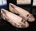 2015 gucci women snake stripes flats shoes GWS130