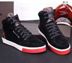 2015 louis vuitton men Nubuck high-top straps casual shoes