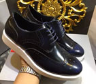 2015 new arrivals Prada men business shoes PSM0344