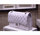 2016 Chanel 2.55 Series Flap Bag Original Caviar Leather 1112 Silver with Silver 1112