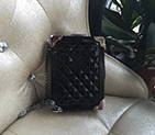 2016 Chanel A94634 Black Makeup Box with Silver hardware A94634
