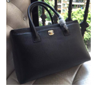 2016 Chanel Black Original Lambskin leather Tote Shoulder Bag A67007 A67007