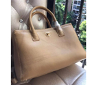 2016 Chanel Black Original Lambskin leather Tote Shoulder Bag A67007 with Gold A67007