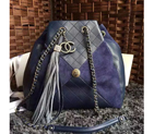 2016 Chanel Bucket Bag Genuine Lambskin and Suede Leather A94021 A94021