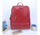 2016 Chanel Calfskin Leather Backpack A1128 Red A1128
