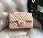 2016 Chanel Classic Flap Bags Original Sheepskin leather 1116 in Apricot with Gold hardware